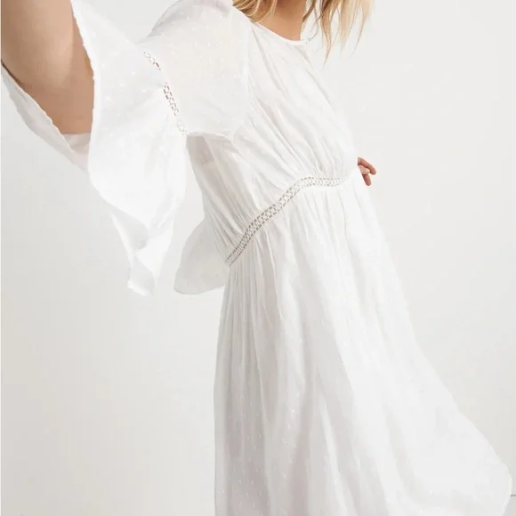 Lucky Brand White Boho Dress - Small - Picture 3 of 5